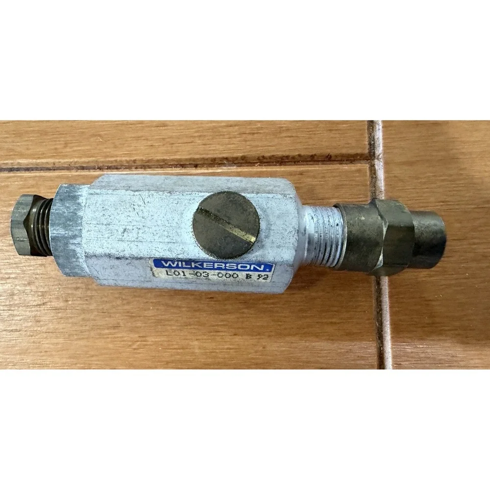 Wilkerson L01-03-000 3/8in NPT Compressed Air Lubricator Aluminum USED